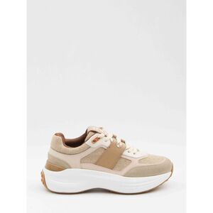 Tod's Women Sneakers In Fabric And Suede Leather